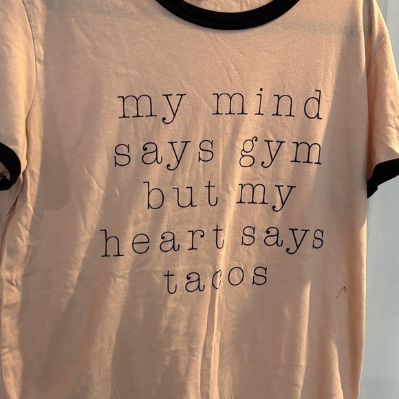 LuLaRoe Black and Beige Top - Picture 3 of 3